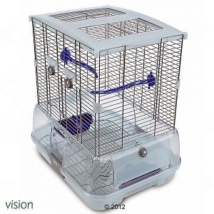 HAGEN VISION I SMALL BIRD CAGE S01 SINGLE HEIGHT BUDGIE CANARY FINCH BIRD CAGE
