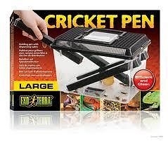 cricket bug insect keeper for reptile food- feeder insects easy to gut load